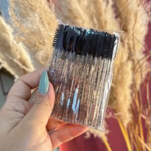 Escovinhas Descartáveis para Extensão de Cílios | Higiene e Acabamento Profissional para Lash Designer