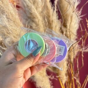 Fita Colorida Micropore para Extensão de Cílios | Fixação Suave e Confortável para Lash Designer