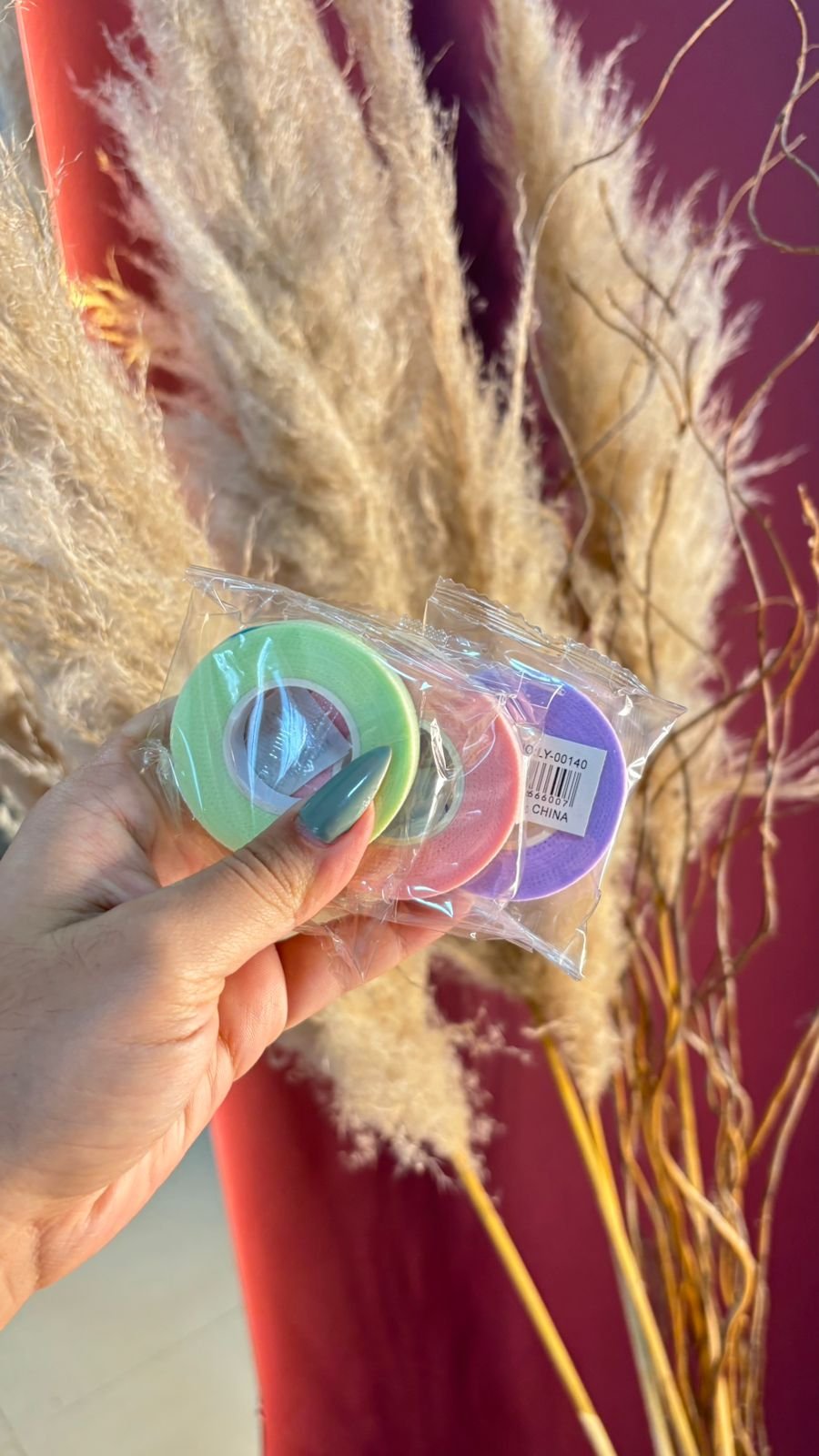 Fita Colorida Micropore para Extensão de Cílios | Fixação Suave e Confortável para Lash Designer