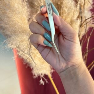 Pinça Profissional Nagaraku N-11 para Extensão de Cílios