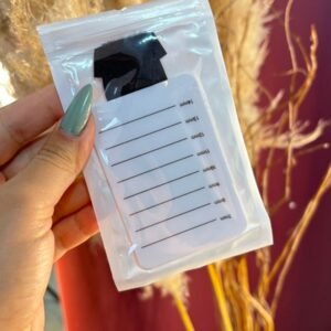 Placa de Mão para Extensão de Cílios | Suporte Profissional para Fitas e Fios