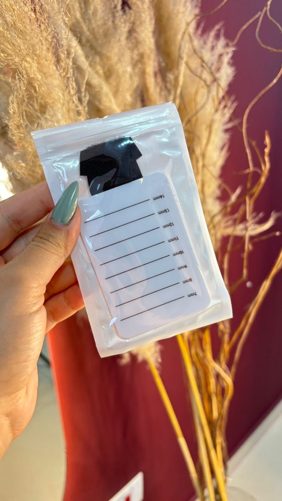 Placa de Mão para Extensão de Cílios | Suporte Profissional para Fitas e Fios