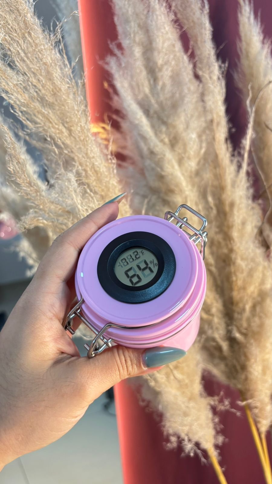 Pote Hermético com Higrômetro