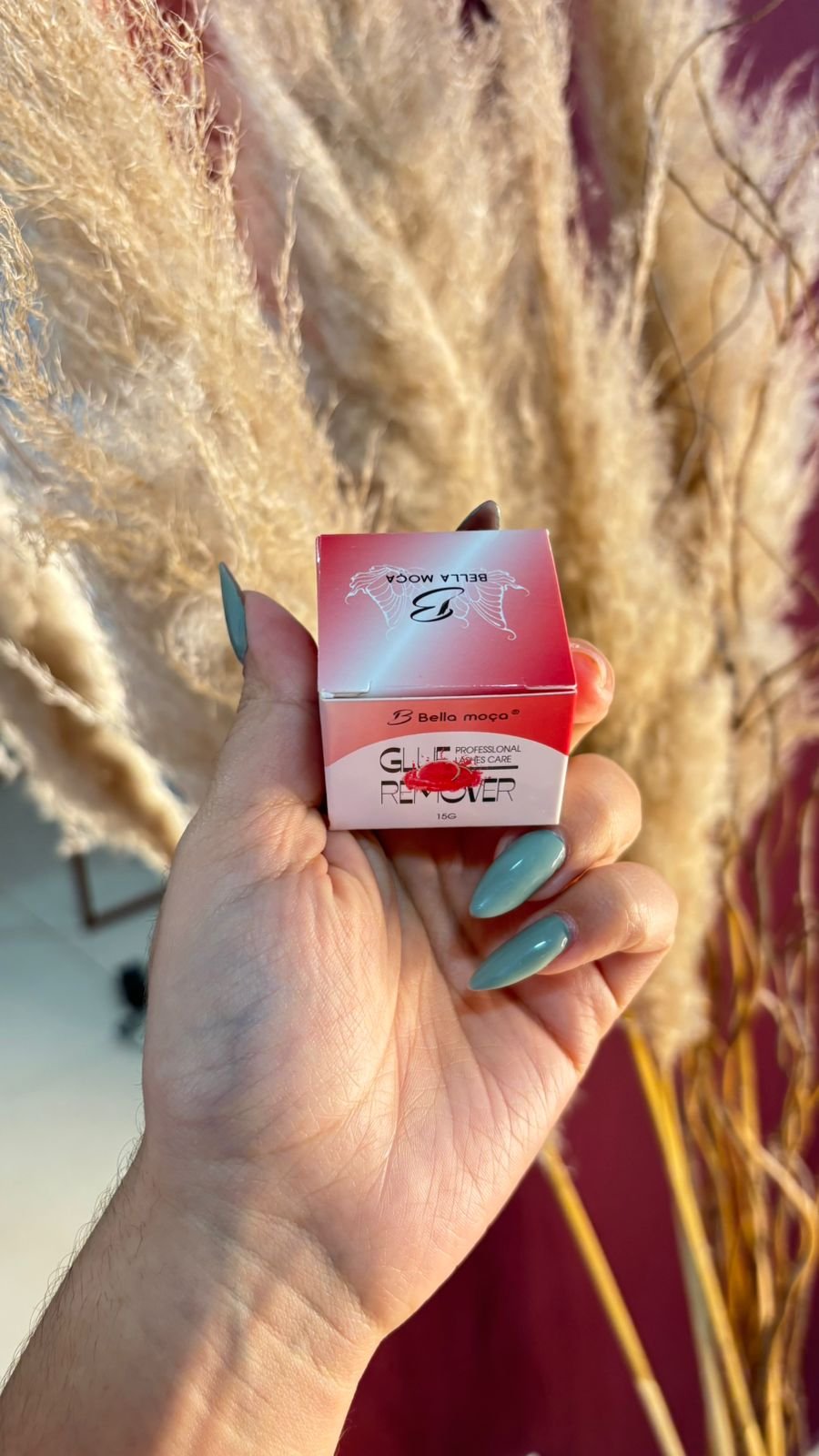 Removedor de Cola Bella Moça Melancia para Extensão de Cílios | Textura Cremosa e Aroma Suave