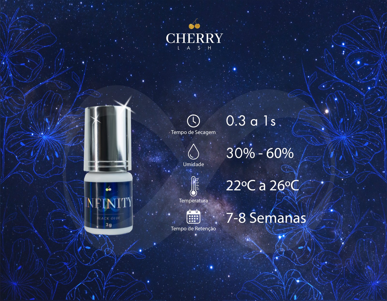 Adesivo infinit cherry