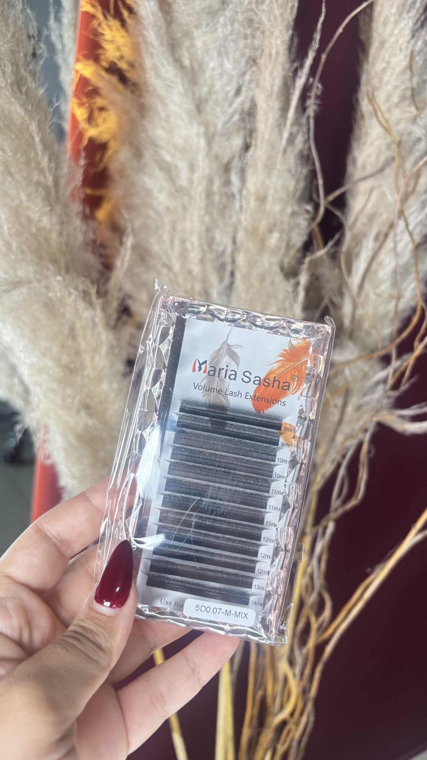 Cílios Maria Sasha Volume 5D Mix 8–14mm Curvatura M